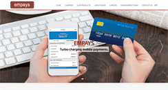 Desktop Screenshot of empays.com